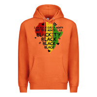 Carrot black black blackity Premium Hoodie - MaliasSmallBusiness