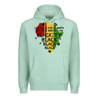 Seafoam black black blackity Premium Hoodie - MaliasSmallBusiness