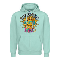 Seafoam sunshine on my mind Zipper Hoodie - SublimationCraftShop