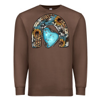 Chestnut sunflower gemstone rainbow Premium Sweatshirt - JahusDesignShop
