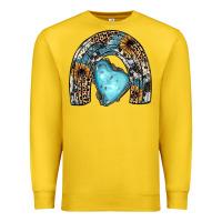 Lemon sunflower gemstone rainbow Premium Sweatshirt - JahusDesignShop