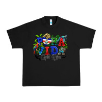 Black pura vida costa rica rana Urban Heavy Tee - RanaPortraitStore