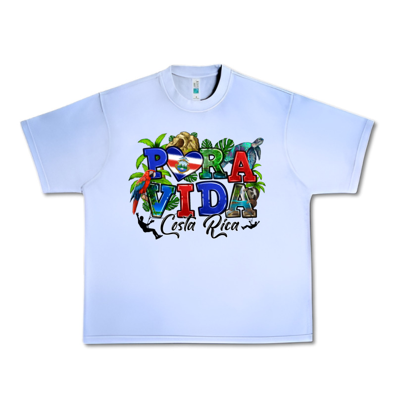 Pura Vida Costa Rica Rana Urban Heavy Tee by RanaPortraitStore | Teevron