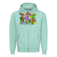 Fat Tuesday Zipper Hoodie | Teevron