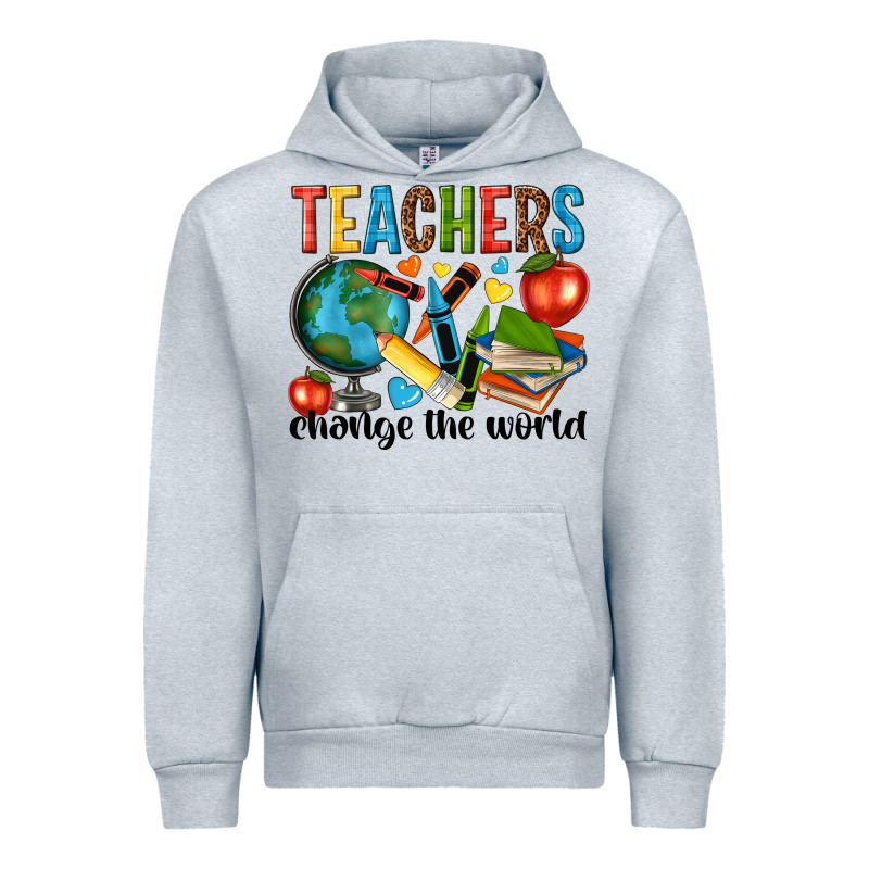 Teachers Change The World Urban Hoodie by NancyCooperArtShop | Teevron