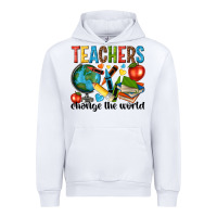 White teachers change the world Urban Hoodie - NancyCooperArtShop