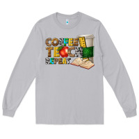 Moon Dust coffee teach repeat Long Sleeve Tee - texasbilliewilder