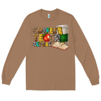 Toasted Coconut coffee teach repeat Long Sleeve Tee - texasbilliewilder
