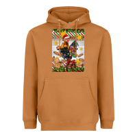 Meerkat Christmas rooster Heavyweight Hoodie - Artiststas