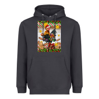 Smoke Christmas rooster Heavyweight Hoodie - Artiststas
