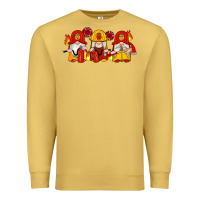 Antique Gold firefighter gnomes Premium Sweatshirt - Artiststas