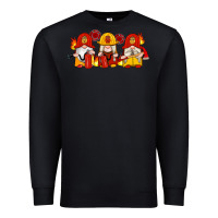 Black firefighter gnomes Premium Sweatshirt - Artiststas
