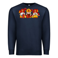 Navy firefighter gnomes Premium Sweatshirt - Artiststas