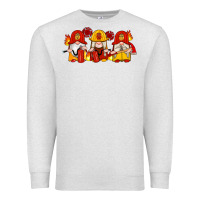 Oatmeal Heather firefighter gnomes Premium Sweatshirt - Artiststas