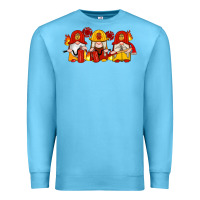 Ocean Blue firefighter gnomes Premium Sweatshirt - Artiststas