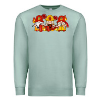 Seafoam firefighter gnomes Premium Sweatshirt - Artiststas