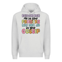Dove Grey remember me in your prayers like you do in your go Premium Hoodie - MaliasSmallBusiness