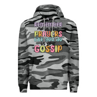 Slate Camo remember me in your prayers like you do in your go Premium Hoodie - MaliasSmallBusiness