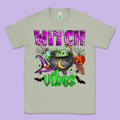 Witch Vibes Classic Tee Designed By Zillion Design Studio
