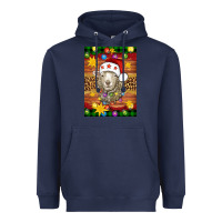 Navy Christmas sheep air freshener Heavyweight Hoodie - Artiststas
