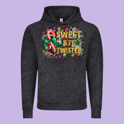 Sweet But Twisted Vintage Hoodie Designed By Adodesignshop
