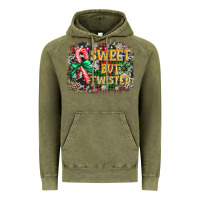 Vintage Olive sweet but twisted Vintage Hoodie - AdoDesignShop