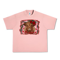 Salmon be mine cow Urban Heavy Tee - RanaPortraitStore