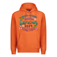 Carrot making memories vacation cancun 2024 together Premium Hoodie - MaliasSmallBusiness
