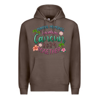 Coffee making memories vacation cancun 2024 together Premium Hoodie - MaliasSmallBusiness