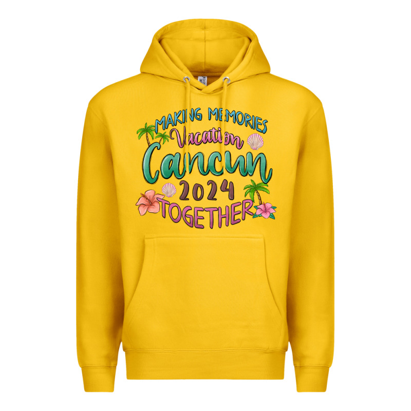 Making Memories Vacation Cancun 2024 Together Premium Hoodie by MaliasSmallBusiness | Teevron