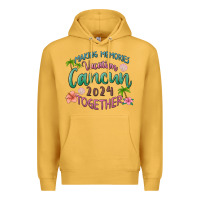 Mustard making memories vacation cancun 2024 together Premium Hoodie - MaliasSmallBusiness