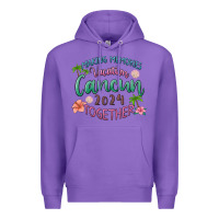 Purple making memories vacation cancun 2024 together Premium Hoodie - MaliasSmallBusiness