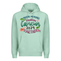 Seafoam making memories vacation cancun 2024 together Premium Hoodie - MaliasSmallBusiness