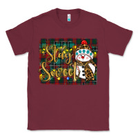 Burgundy christmas stay sweet Classic Tee - RanaPortraitStore