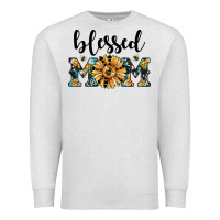 Oatmeal Heather blessed mom Premium Sweatshirt - JahusDesignShop