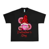 Black happy valentines day gnomes with sunflower Urban Heavy Tee - RanaPortraitStore