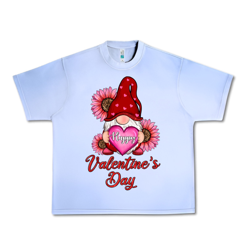 Happy Valentines Day Gnomes With Sunflower Urban Heavy Tee by RanaPortraitStore | Teevron