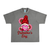 Tornado happy valentines day gnomes with sunflower Urban Heavy Tee - RanaPortraitStore