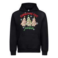 Black christmas tree junkie Urban Hoodie - MaliasSmallBusiness