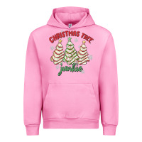 Fuchsia Pink christmas tree junkie Urban Hoodie - MaliasSmallBusiness