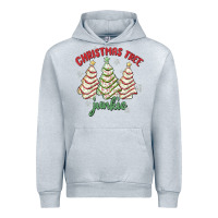 Heather Grey christmas tree junkie Urban Hoodie - MaliasSmallBusiness