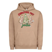 Pigment Burro christmas tree junkie Urban Hoodie - MaliasSmallBusiness