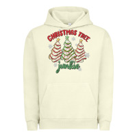 Pigment Pistachio christmas tree junkie Urban Hoodie - MaliasSmallBusiness
