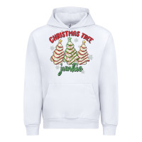 White christmas tree junkie Urban Hoodie - MaliasSmallBusiness