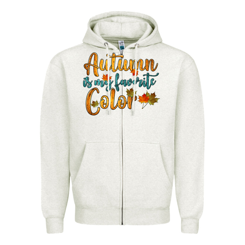 Autumn Is My Favorite Color Zipper Hoodie by HRA Design Shop | Teevron