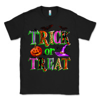 Black trick or treat Classic Tee - Zillion Design Studio