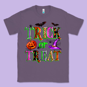 Trick Or Treat Classic Tee Designed By Zillion Design Studio