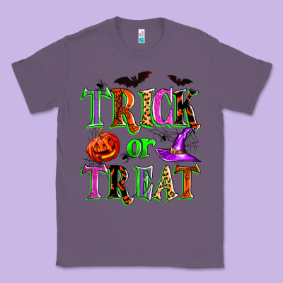 Trick Or Treat Classic Tee Designed By Zillion Design Studio