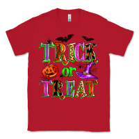 Red trick or treat Classic Tee - Zillion Design Studio