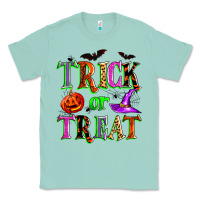 Seafoam trick or treat Classic Tee - Zillion Design Studio